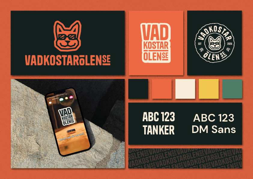 Vadkostarölen brand guidelines